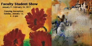 Faculty Student Show at West Windsor Arts Center, Princeton Junction, NJ